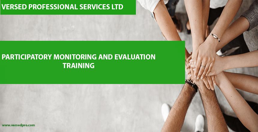 Training on Participatory Monitoring and Evaluation (PM&E) for Development